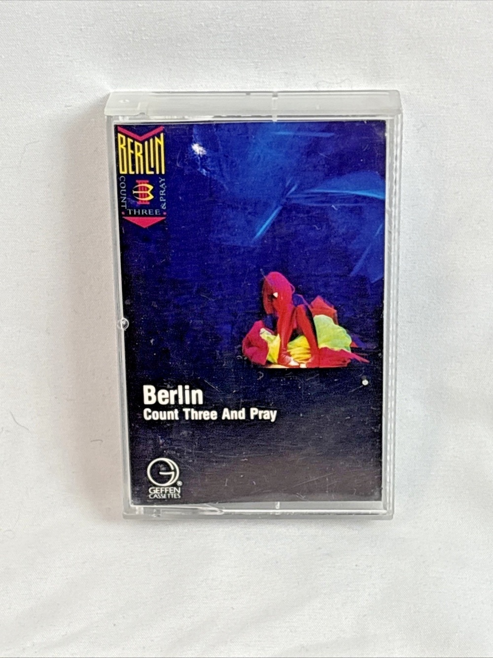 Berlin Count Three & Pray Cassette Tape 1986 Geffen Take My Breath Away Tested